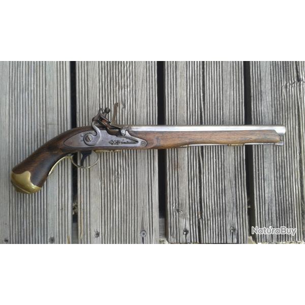 Reproduction Pistolet � silex XVIIIe