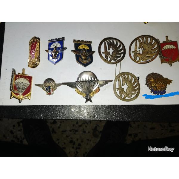 vente insigne militaire a l unite parachutiste