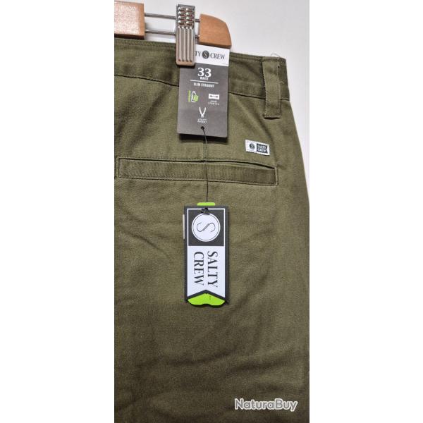 pantalon SALTY CREW kaki