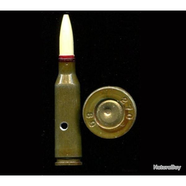 5.45 x 39 AK74 URSS - � blanc balle en plastique blanc