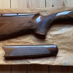 Crosse + longuesse noyer Grade 3 B - FAST BERETTA  686/687 SPORTING CAL 20 DROITIER neuf