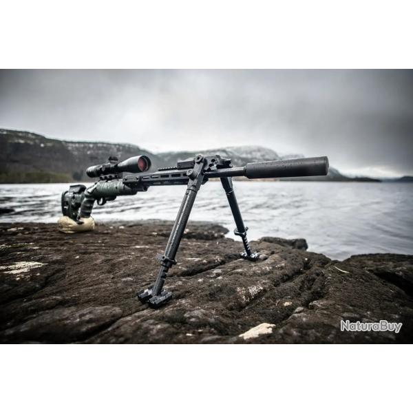 Bipied GRS Lourd spcial TLD + Montage Spigot Picatinny