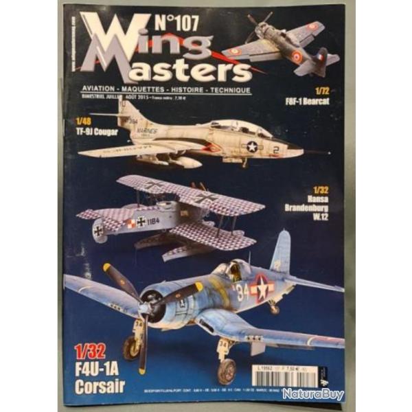 Revue WING MASTERS - Num�ro 107 - Juillet et Ao�t 2015