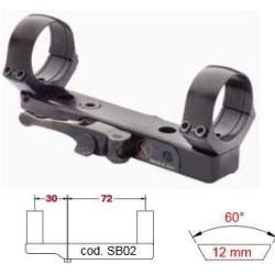 MONTAGE AMOVIBLE 12MM COLLIERS GAUCHER