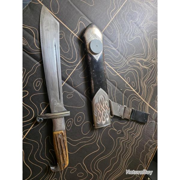 Couteau d'abatage du service du travail RAD