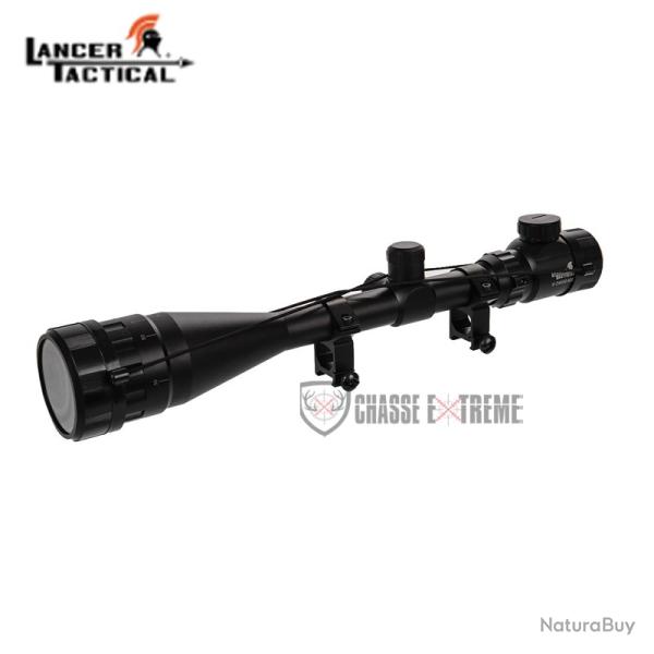 Lunette LANCER TACTICAL 6-24x50 Aoeg Illumin�e Rouge et Vert