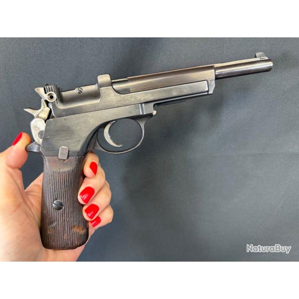 SUPERBE PISTOLET MANNLICHER MODLE 1905 cal. 7,63 mannlicher