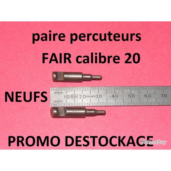 paire percuteurs NEUFS fusil FAIR calibre 20 - VENDU PAR JEPERCUTE (D23B1021)