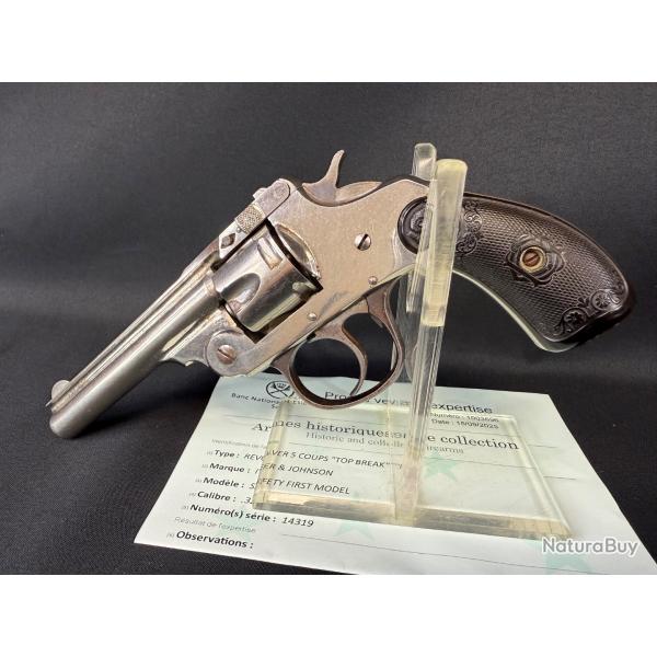IVER JOHNSON TOP BREAK SAFETY FIRST MODEL cal. 32 sw short