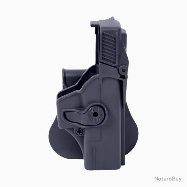 Holster Rigide LV3 Glock 19/23/25/28/32 Noir Droitier