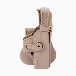 Holster LV3 Glock 19/23/25/28/32 Tan Droitier