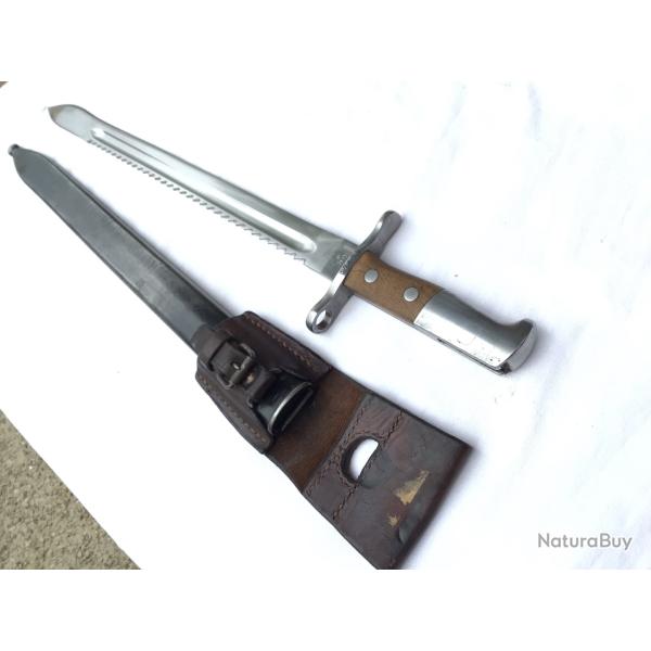 Bailonnette a dents de scie pionnier suisse Mle 1914