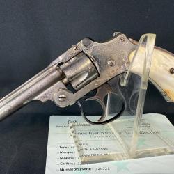 SMITH & WESSON HAMMERLESS TOP BREAK cal .32sw