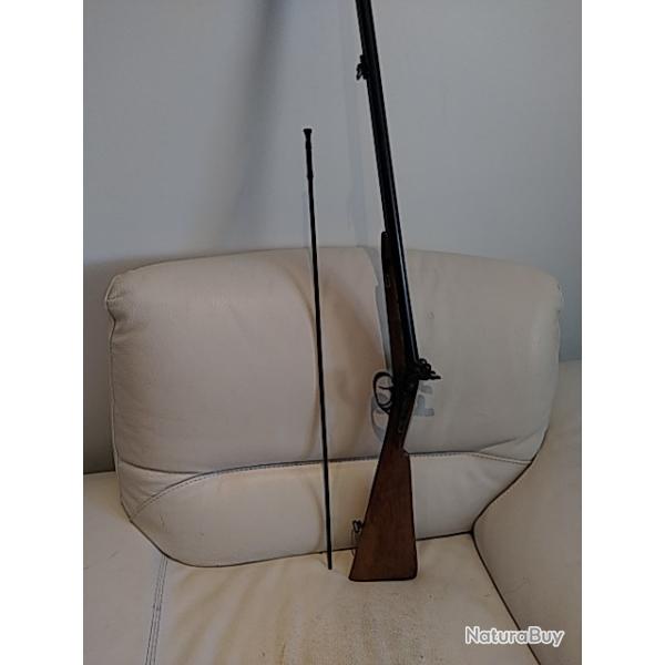 Fusil poudre noire cal 20 chasse TIR
