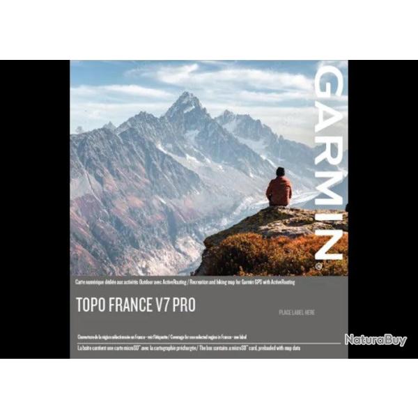 Carte Garmin Topo France V7 Pro - Sud Est