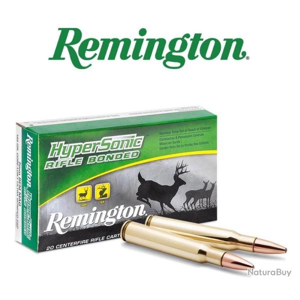 CARTOUCHE REMINGTON hyper sonic rifle bonded calibre 270Win 140grs core-lokt ultra bondes psp x20