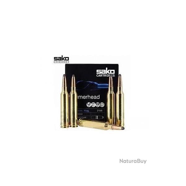 CARTOUCHE SAKO calibre 7 RM HAMMERHEAD BSP 170grs 11g x10