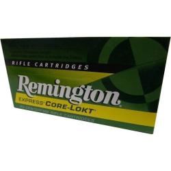 Cartouches REMINGTON express core-lokt calibre 308 MARLIN 1450grs x20