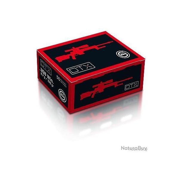 cartouche GECO calibre 308 WIN FMJ DTX 9.7g 150grs x50