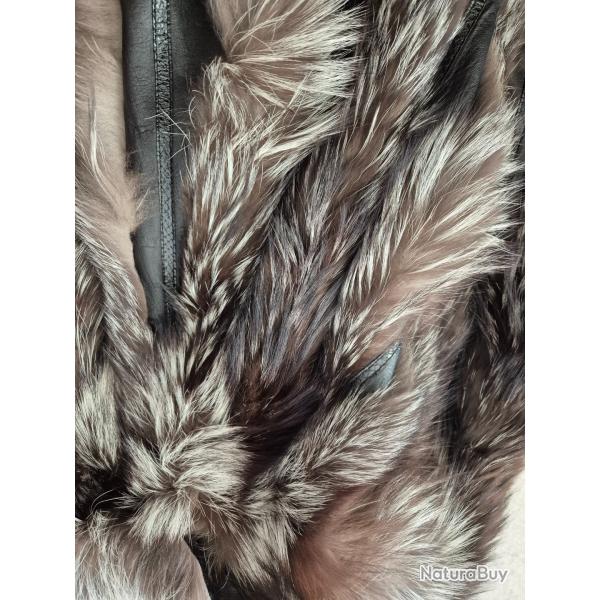 Manteau avec fourrure