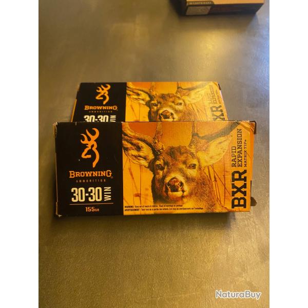 30-30 WIN BROWNING BXR 155 gr