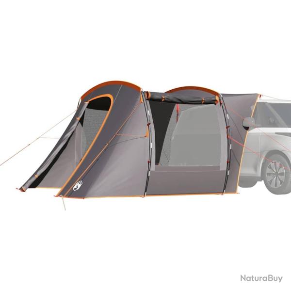 Tente de voiture gris et orange imperm�able