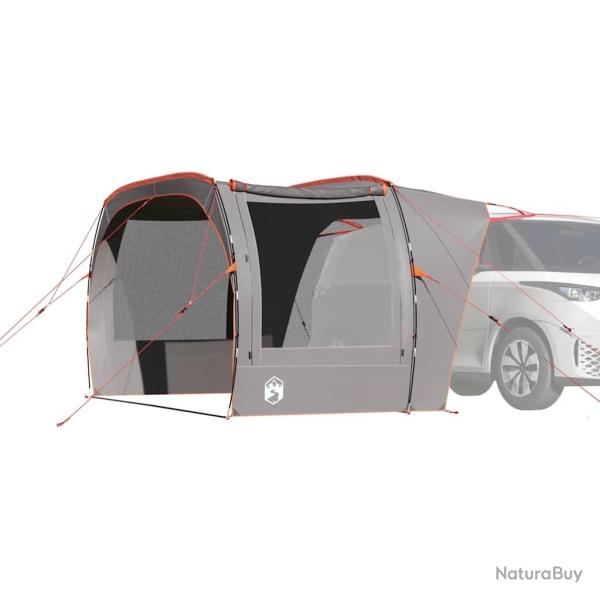 Tente de voiture gris et orange imperm�able