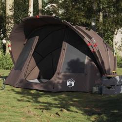 Tente de p&ecirc;che 5 personnes marron imperm&eacute;able