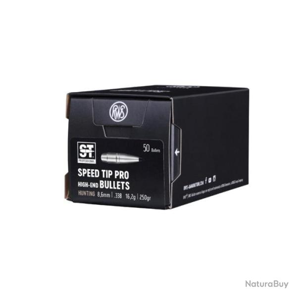 Ogives RWS Speed Tip Pro - 16.2 g / Par 1 / 8,6 mm