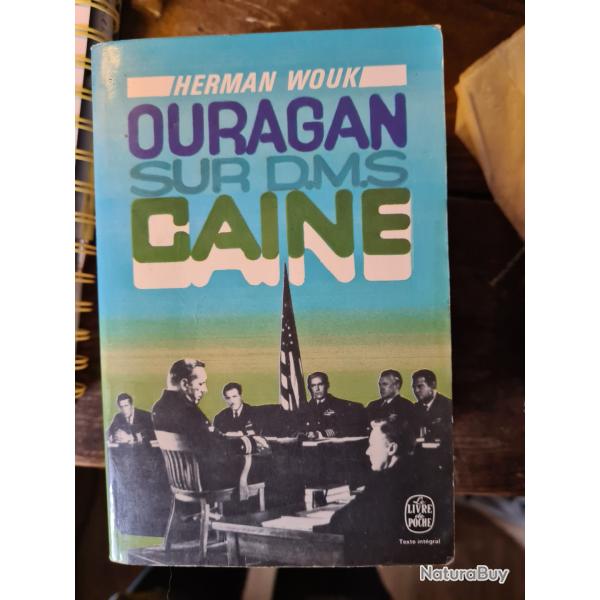 Ouragan sur DMS Caine Herman Wouk livre de poche
