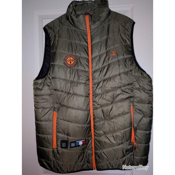 Gilet chaud matelass� PROHUNT Kaki - Taille XL