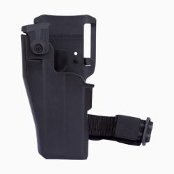 Holster Rigide RDL3(TM) Glock - Optic Ready + Lampe Noir Gaucher