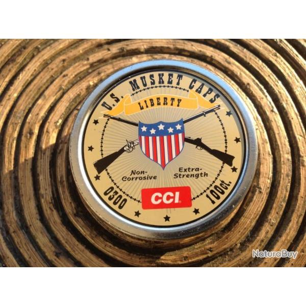 Amorces CCI 6 ailettes pour armes r�glementaires.