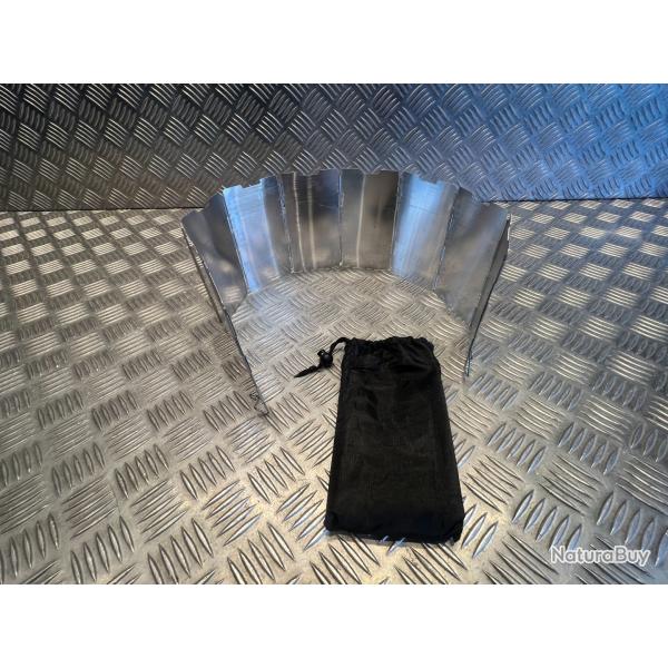 pare coupe vent portable rechaud camping randonnee peche chasse nature