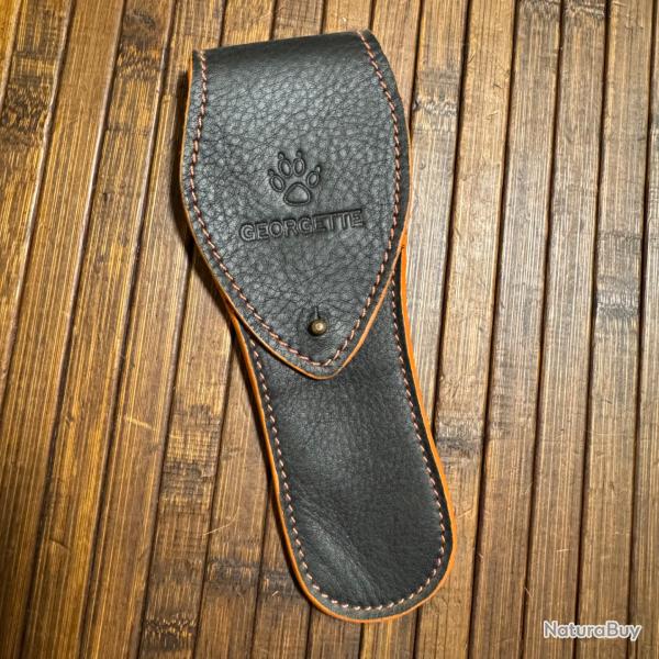 �tui cuir noire aventure Georgette