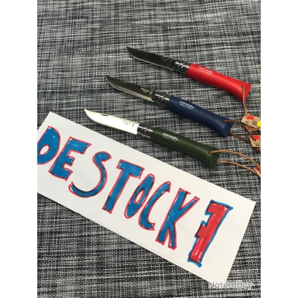 Lot de 3 Opinel numro 8 baroudeur