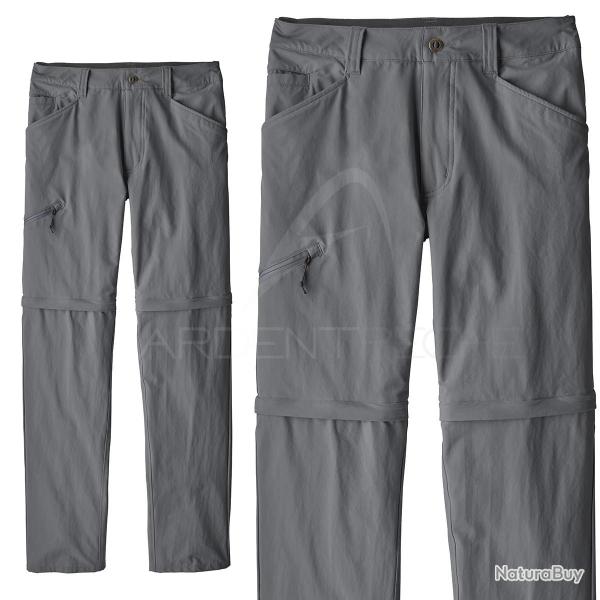 Pantalon PATAGONIA Convertible M's Quandary Forge Grey 36