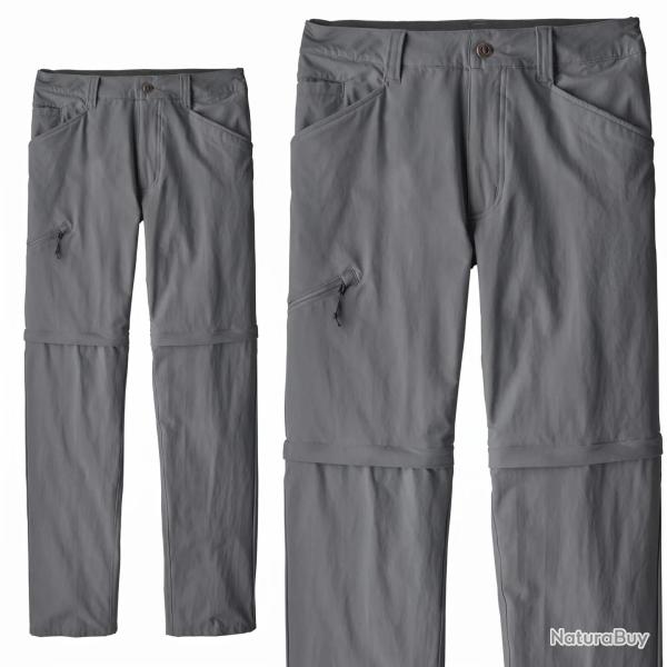 Pantalon PATAGONIA Convertible M's Quandary Forge Grey 36