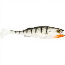 Leurre souple LMAB Kofi barsch 7cm White tiger