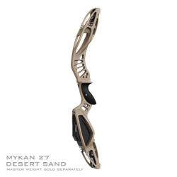 MYBO - Poign&eacute;e Barebow MYKAN 27" CERAKOTE DROITIER (RH) DESERT SAND