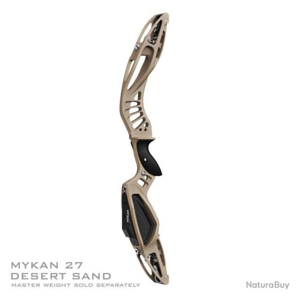 MYBO - Poign�e Barebow MYKAN 27" CERAKOTE DROITIER (RH) DESERT SAND