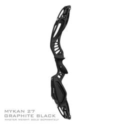 MYBO - Poign&eacute;e Barebow MYKAN 27" CERAKOTE DROITIER (RH) GRAPHITE BLACK