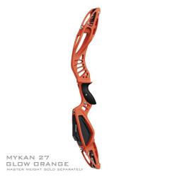 MYBO - Poign&eacute;e Barebow MYKAN 27" CERAKOTE GAUCHER (LH) GLOW ORANGE