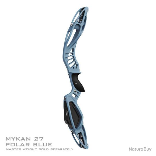 MYBO - Poign�e Barebow MYKAN 27" CERAKOTE GAUCHER (LH) POLAR BLUE