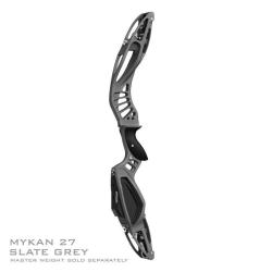 MYBO - Poign&eacute;e Barebow MYKAN 27" CERAKOTE DROITIER (RH) SLATE GREY