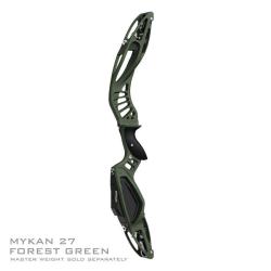 MYBO - Poign&eacute;e Barebow MYKAN 27" CERAKOTE DROITIER (RH) FOREST GREEN