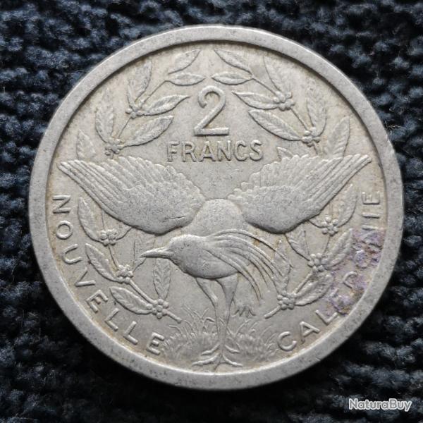 Monnaie Nouvelle Cal�donie - 1949 - 2 francs Union fran�aise (Grade : AB) - Ref N1527