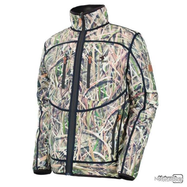 BF25 ! Veste Stagunt Rversible Wold Roseaux Kaki Taille S