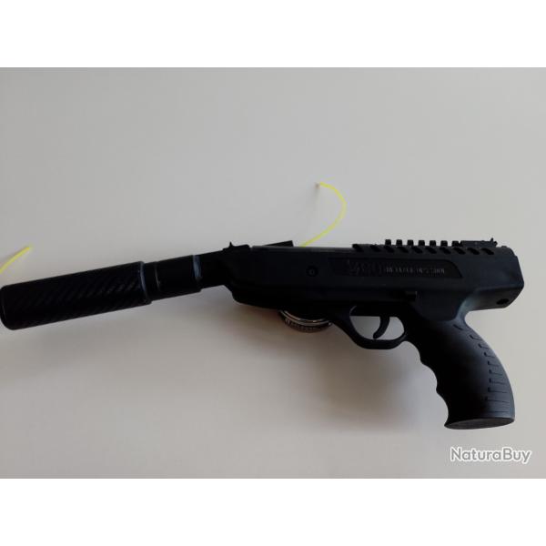 Pistolet  plomb BO Manufacture Langley Silencer - Cal. 5.5 - 10 Joules