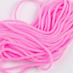 Suede Chenille Semperfli 1.5mm Fluo rose p&acirc;le